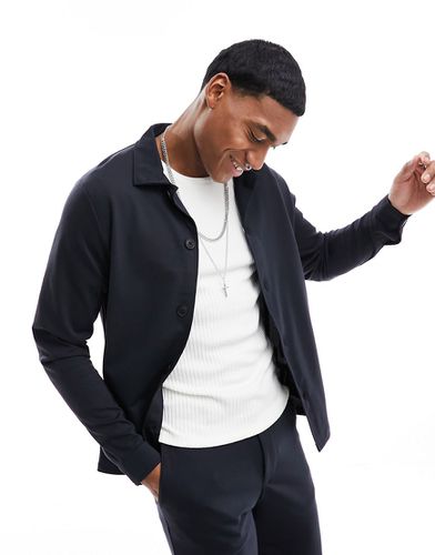 Premium - Veste de costume ajustée en jersey - Jack & Jones - Modalova