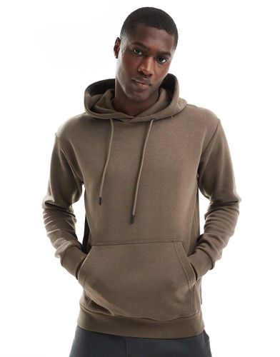 Sweat à capuche oversize - Moka - Jack & Jones - Modalova