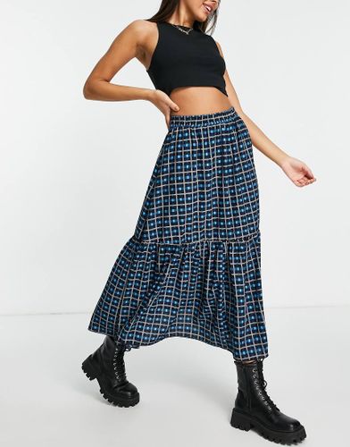 Maggie Mia - Jupe longue imprimée à smocks - Jdy - Modalova