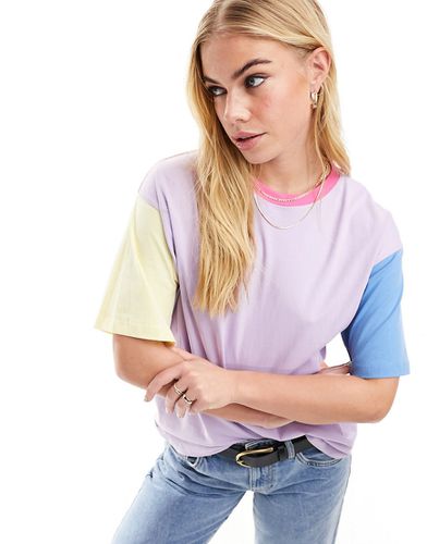 T-shirt oversize effet color block - Jjxx - Modalova