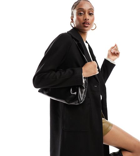 Only Tall - Manteau ajusté - Noir - Only Tall - Modalova