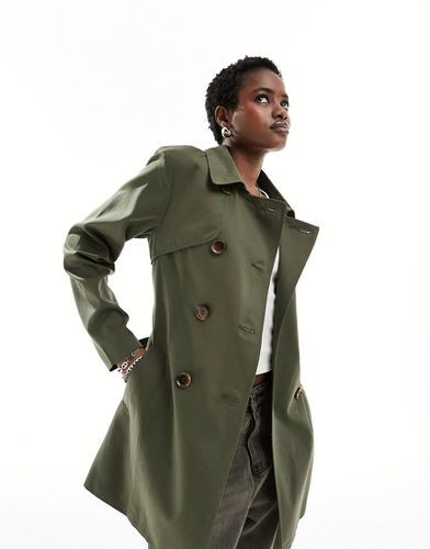 ONLY - Trench-coat - Kaki-Vert - Only - Modalova