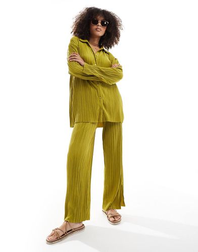 Exclusivité - Pantalon d'ensemble plissé - Only - Modalova