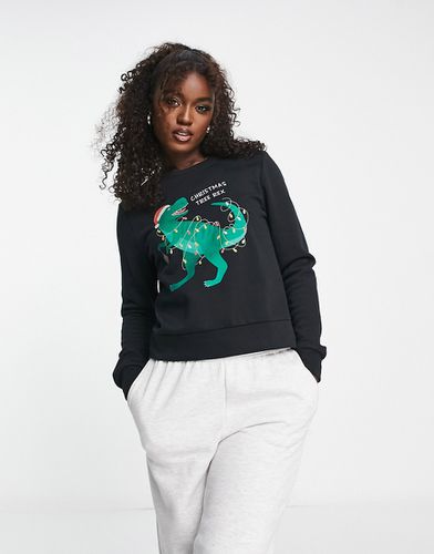 Pull de Noël à motif dinosaure - Only - Modalova