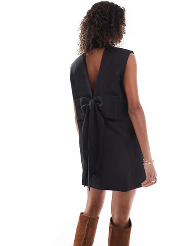 Robe blazer sans manches avec naud dans le dos - Only - Modalova