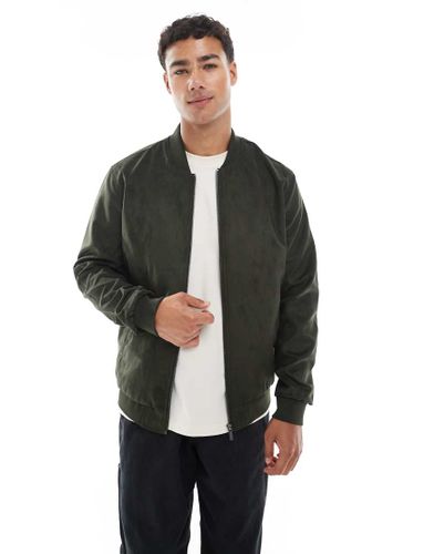 Bomber en imitation daim - fonc - Only & Sons - Modalova