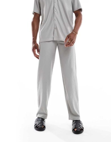 Pantalon ample d'ensemble pliss - Only & Sons - Modalova