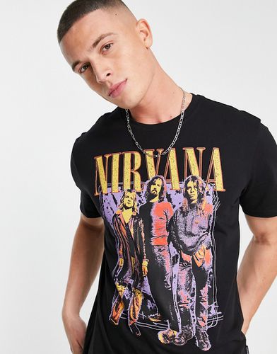 T-shirt à imprimé Nirvana » - Only & Sons - Modalova