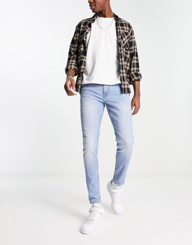 Warp - Jean skinny - Délavage clair - Only & Sons - Modalova