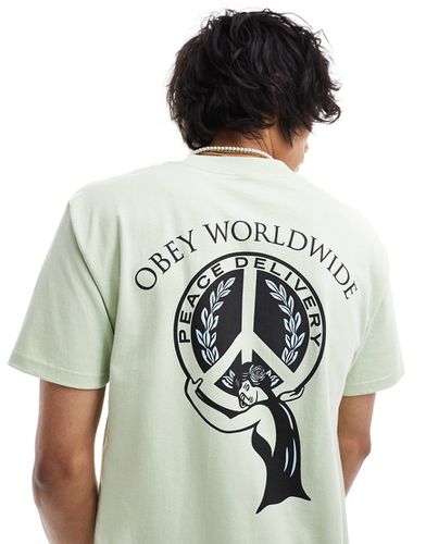 Peace Delivery - T-shirt à motif - Obey - Modalova