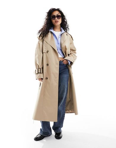 Trench-coat ceinturé - Beige - Other Stories - Modalova