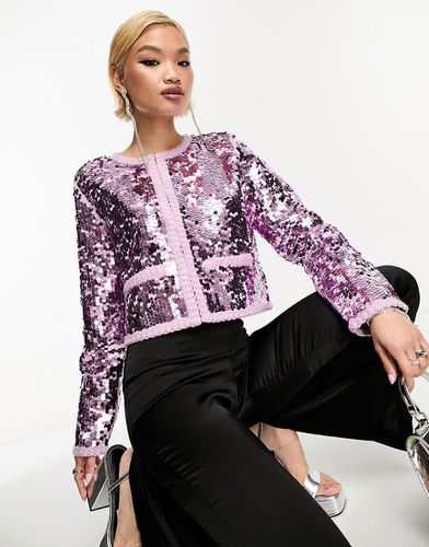 Veste à sequins - Lilas - Other Stories - Modalova