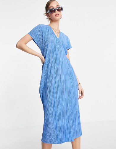 Robe portefeuille mi-longue - - MBLUE - Other Stories - Modalova