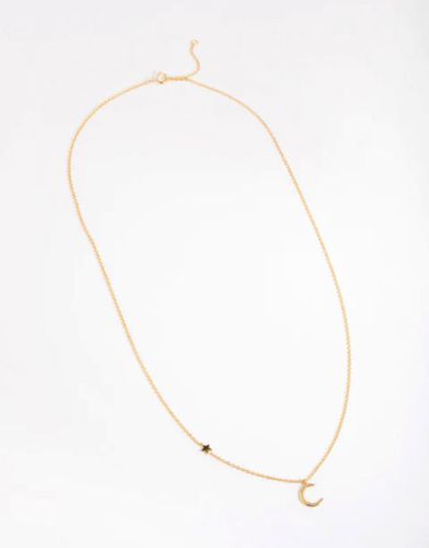 Collier en argent massif plaqué or asymétrique céleste - Lovisa - Modalova