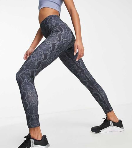 Legging taille haute à imprimé serpent - Lola May Petite - Modalova
