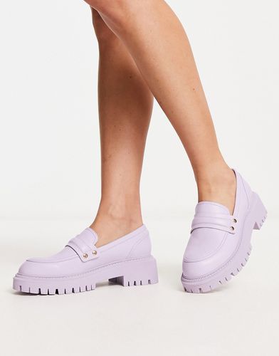 Mocassins chunky - Lilas - London Rebel - Modalova