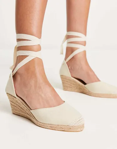 Espadrilles compensées - Écru - London Rebel - Modalova