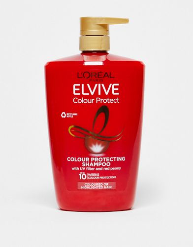 L'Oréal Paris - Elvive Colour Protect - Shampooing XL avec pompe (1 L) - L'oreal Elvive - Modalova