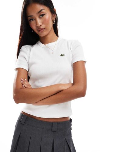 T-shirt ajusté à logo - Lacoste - Modalova