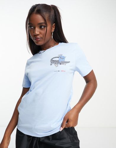 X Bridgerton - T-shirt à logo - clair - Lacoste - Modalova