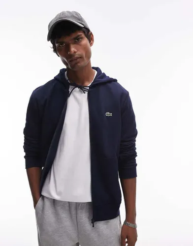 Sweat à capuche zippé - Lacoste - Modalova