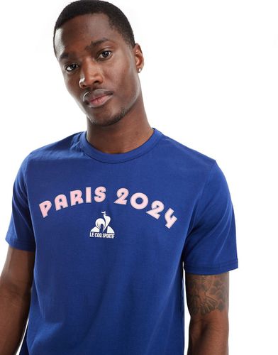 T-shirt à inscription Paris 2024 - Le Coq Sportif - Modalova