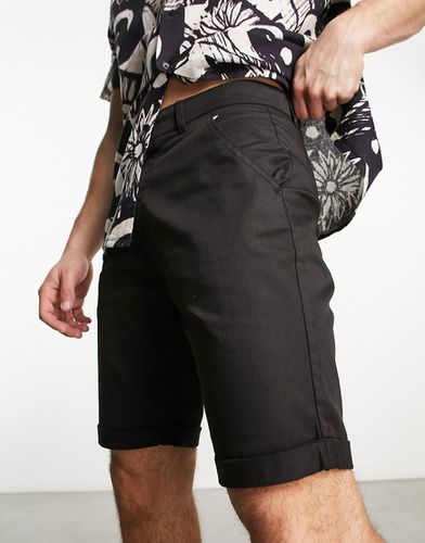 Le Breve - Short chino - Noir-Black - Le Breve - Modalova