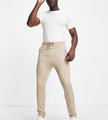 Tal - Pantalon chino à taille élastique - Taupe - Le Breve - Modalova