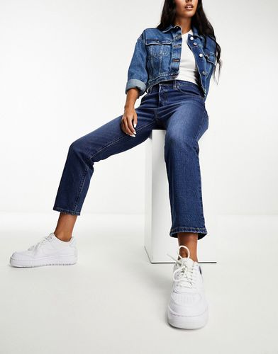 Levis - 501 - Jean droit taille haute - foncé délavé - Levi's - Modalova