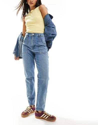 Jean mom taille haute coupe workwear - moyen - Levi's - Modalova