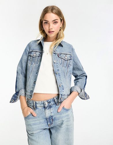 Original - Veste en jean style camionneur avec bande latérale - clair - Levi's - Modalova