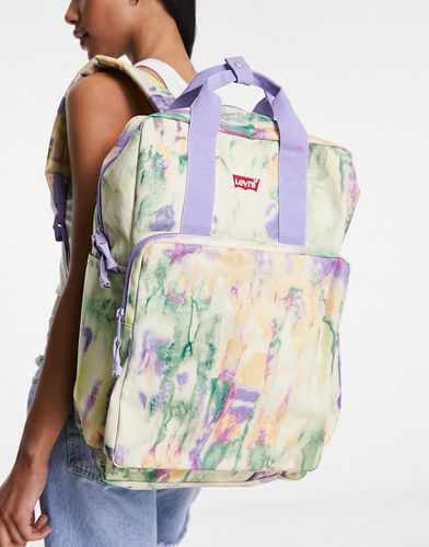 L Pack - Grand sac à dos avec imprimé peinture avec logo - Levi's - Modalova