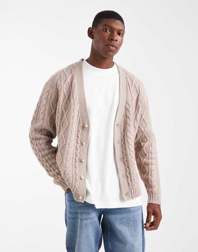 Valencia - Gilet en maille torsade - Taupe chin - Levi's - Modalova
