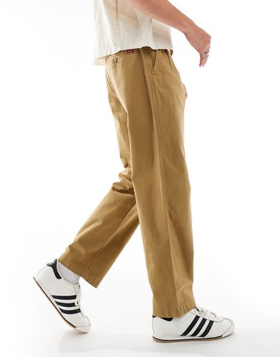 XX - Pantalon chino droit large à pinces - Beige kaki - Levi's - Modalova