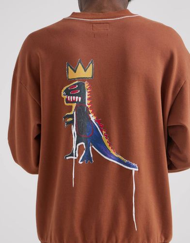 X Jean-Michel Basquiat - Capsule - Sweat à imprimé artistique au dos - Lee - Modalova