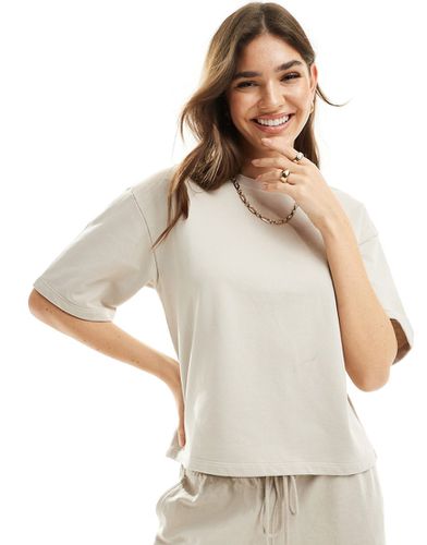 Majken - T-shirt confort - Crème - Lindex - Modalova