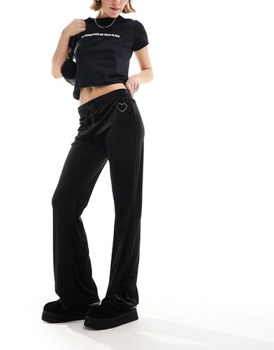 Pantalon en velours avec cordon coulissant à la taille - Monki - Modalova