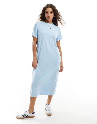 Robe t-shirt longue en tissu ultra doux - clair - Monki - Modalova