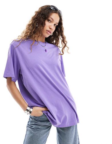 T-shirt oversize - lilas - Monki - Modalova