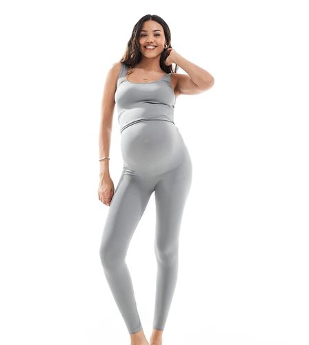 Mamalicious - Legging d'ensemble de grossesse sans coutures - Sauge Sedona - Mama.licious - Modalova