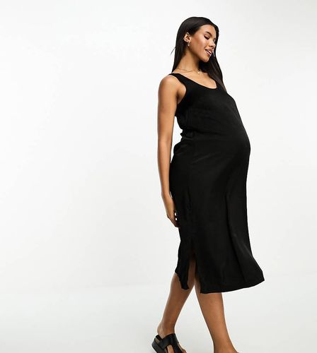 Mamalicious Maternity - Robe satinée mi-longue - Mama.licious - Modalova