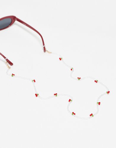 Chaîne de lunettes de soleil à motif cerise - Mango - Modalova