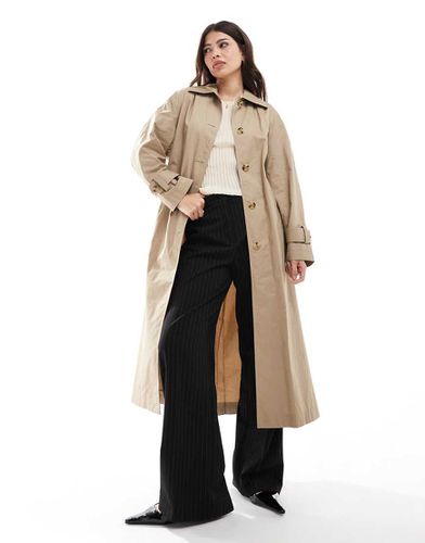 Trench-coat oversize décontracté - Marron - Mango - Modalova