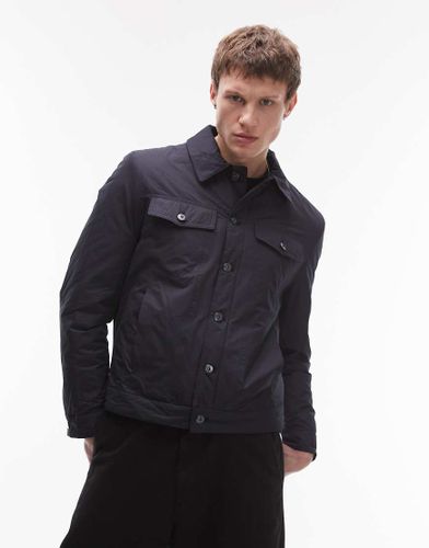 Mango - Veste western - Bleu marine - Mango - Modalova