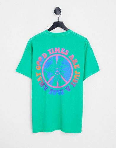 T-shirt oversize à imprimé Good Times - Mennace - Modalova