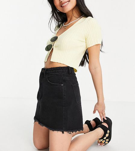 Mini-jupe en jean - Missguided Petite - Modalova