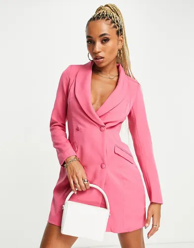 Missguided - Robe blazer - Rose vif - Missguided - Modalova