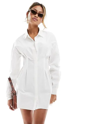Missy Empire - Robe chemise courte à taille cintrée - Missyempire - Modalova