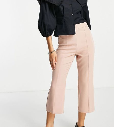 Petite - Pantalon évasé habillé - Vison - Miss Selfridge - Modalova