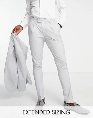 Camden - Pantalon de costume skinny en tissu stretch de qualité supérieure - clair - Noak - Modalova